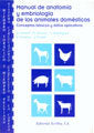 Manual de anatomía y embriología de los animales domésticos, de Climent Peris | portada del libro