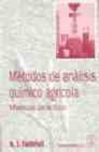Métodos de análisis químico agrícola. Manual práctico, de N.T. FAITHFULL | portada del libro