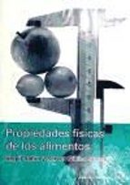 Propiedades físicas de los alimentos, de SERPIL SAHIN | portada del libro
