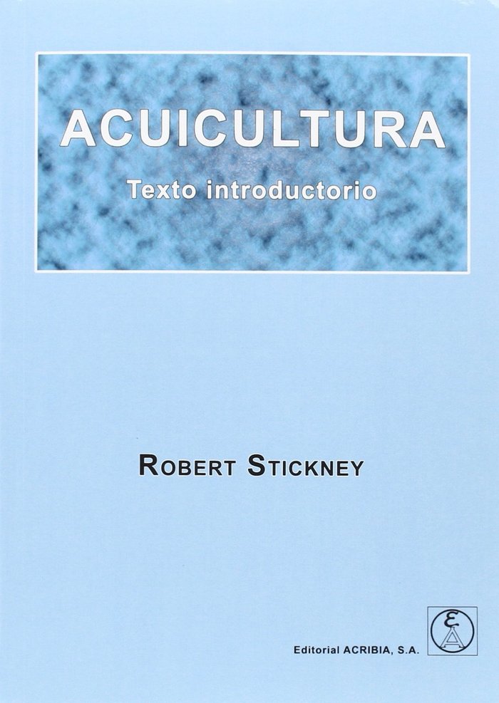 ACUICULTURA | portada del libro