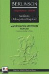 MANIPULACION VERTEBRAL I, de BERLINSON,GEORGES | portada del libro