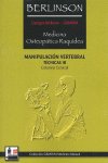 MANIPULACION VERTEBRAL III, de BERLINSON,GEORGES | portada del libro