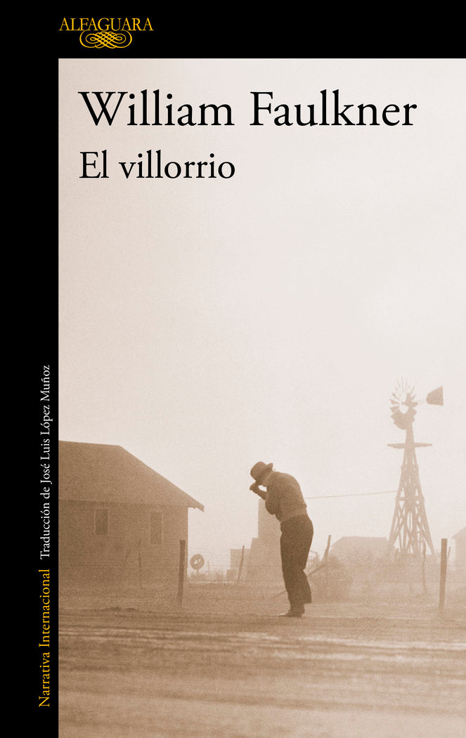 El villorrio, de Faulkner, William | portada del libro