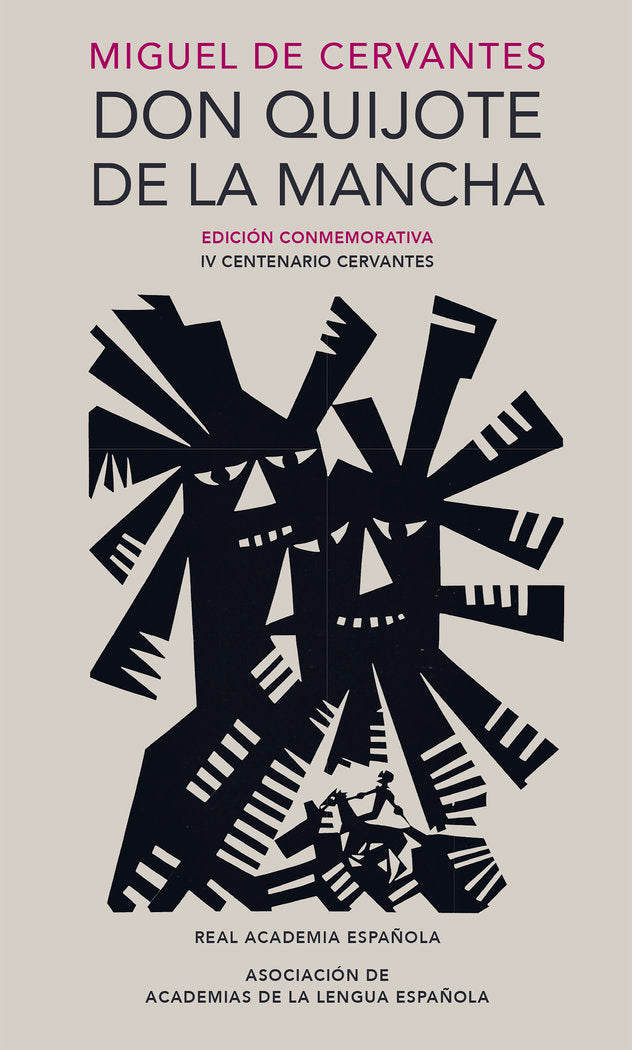 Don Quijote de la Mancha (Edición conmemorativa de la RAE y la ASALE), de Cervantes, Miguel de | portada del libro