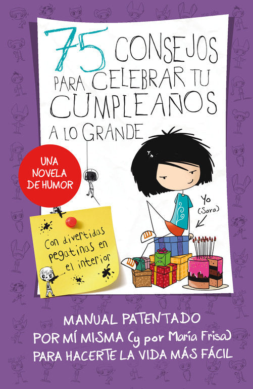 75 consejos para celebrar tu cumpleaños a lo grande (Serie 75 Consejos 3), de Frisa, María | portada del libro