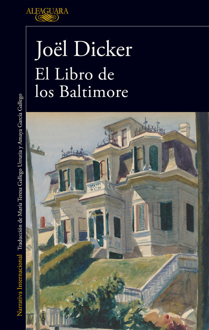 El Libro de los Baltimore, de Dicker, Joël | portada del libro