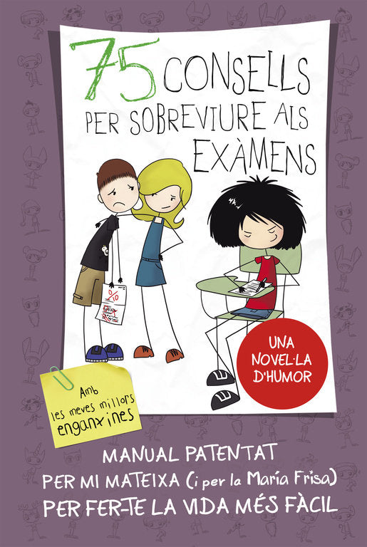 75 Consells per sobreviure als examens (Sèrie 75 Consells 5), de Frisa, María | portada del libro