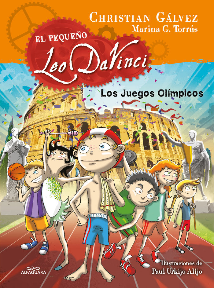 Los juegos olímpicos (El pequeño Leo Da Vinci 5), de Gálvez, Christian | portada del libro