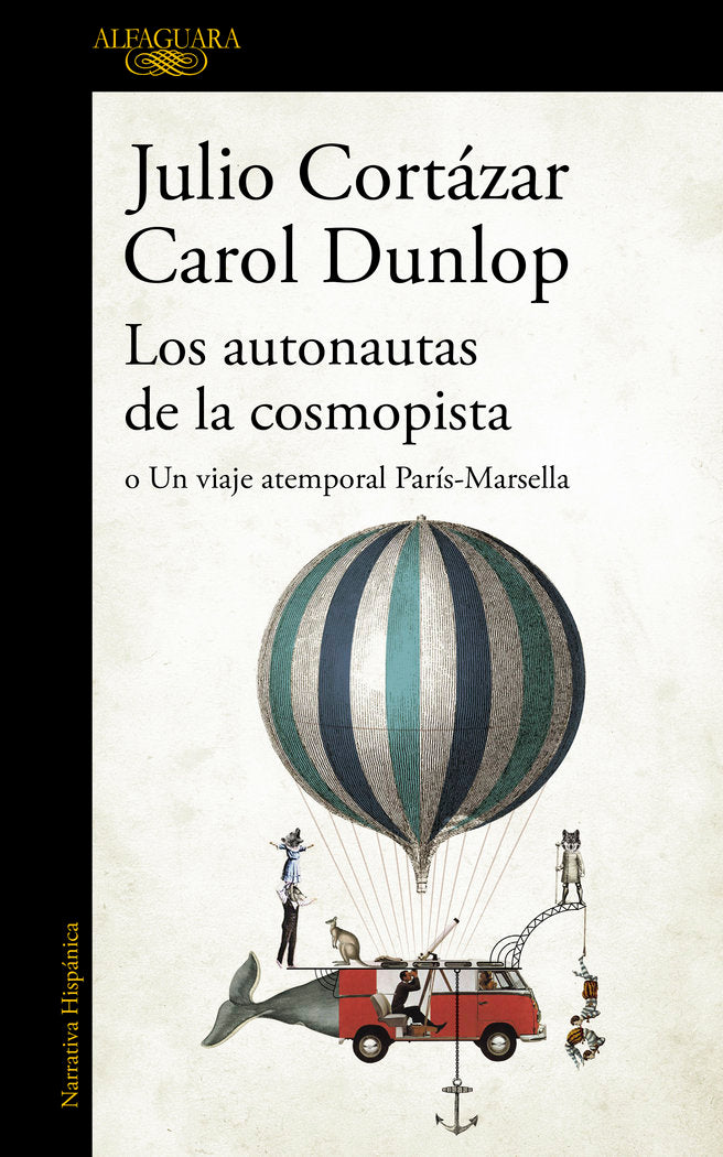 Los autonautas de la cosmopista, de Cortázar, Julio | portada del libro