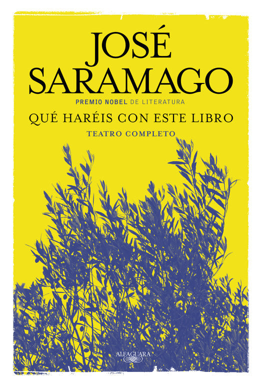 Qué haréis con este libro, de Saramago | portada del libro