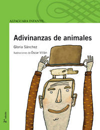 ADIVINANZAS DE ANIMALES, de Sanchez | portada del libro