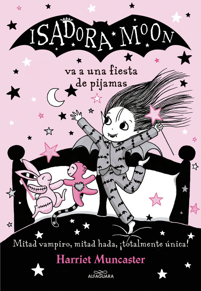 Isadora Moon va a una fiesta de pijamas (Isadora Moon 8), de Muncaster, Harriet | portada del libro
