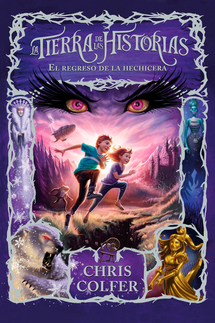El regreso de la hechicera (La tierra de las historias 2), de Colfer, Chris | portada del libro