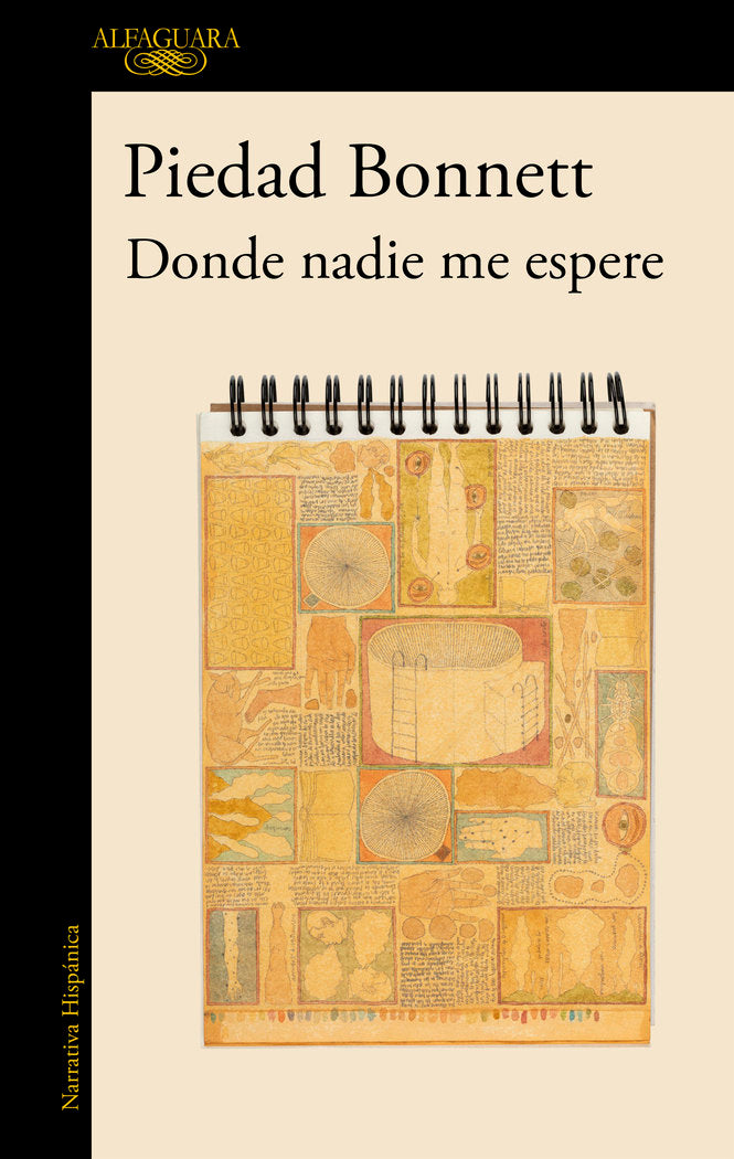 Donde nadie me espere (Mapa de las lenguas), de Bonnett, Piedad | portada del libro