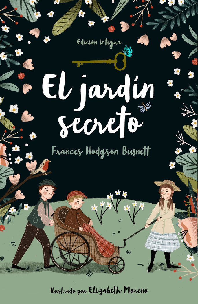 El jardín secreto, de Hodgson Burnett, Frances | portada del libro