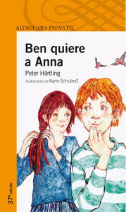 Ben quiere a Anna, de Härtling | portada del libro