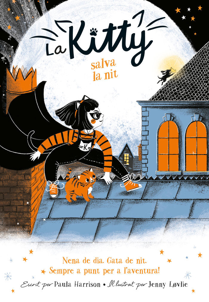 La Kitty salva la nit (=^La Kitty^=), de Harrison, Paula | portada del libro