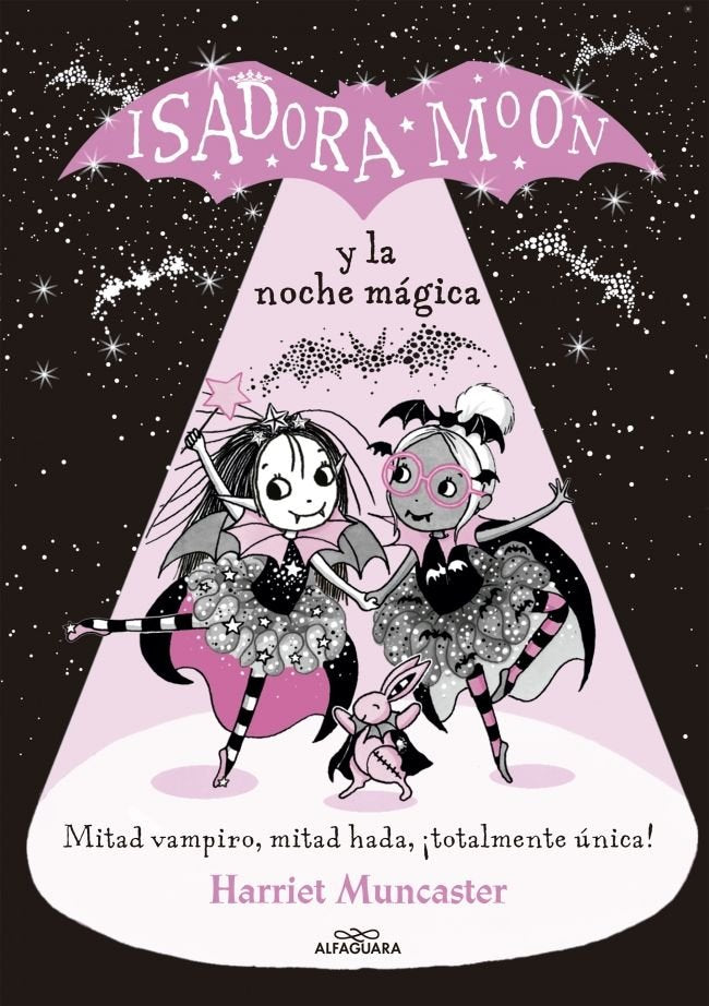 Isadora Moon y la noche mágica (Grandes historias de Isadora Moon 2), de Muncaster, Harriet | portada del libro