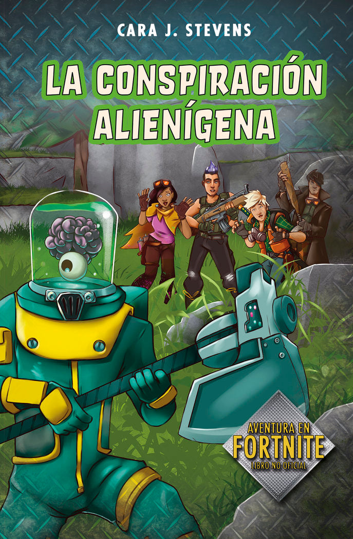 La conspiración alienígena (Battle Royale: Secretos de la isla 2), de J. Stevens, Cara | portada del libro