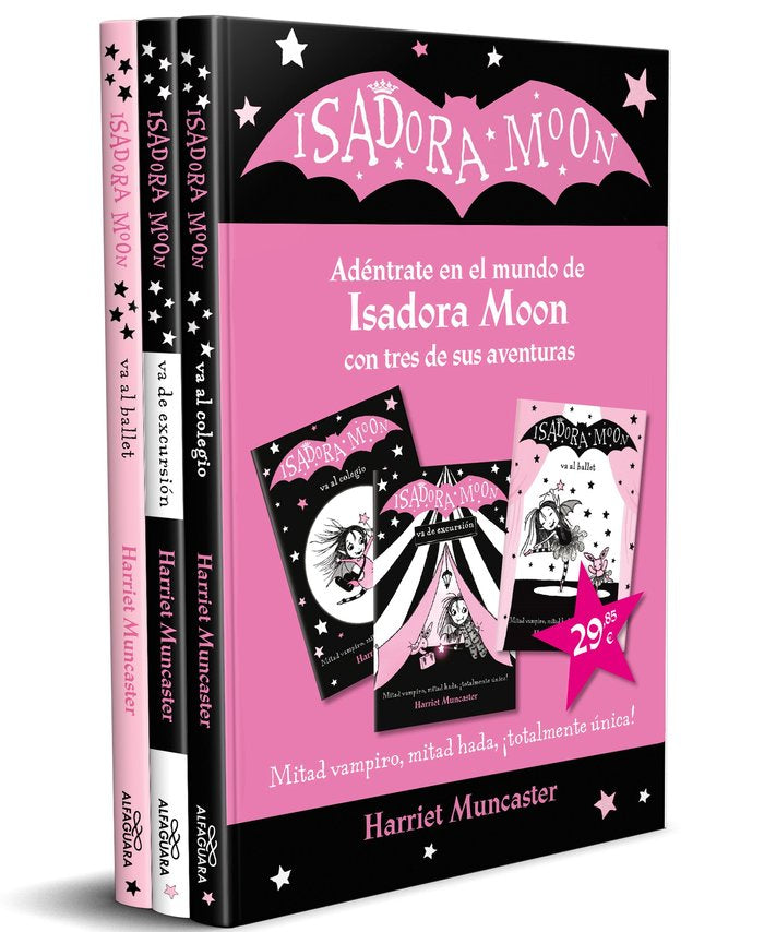 Pack Isadora Moon: Isadora Moon va al colegio, de Isadora Moon va al ballet (Isadora Moon) | portada del libro