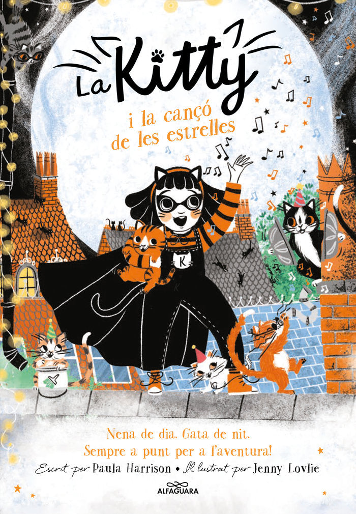 LA KITTY I LA CANÇO DE LES ESTRELLES, de HARRISON, PAULA | portada del libro