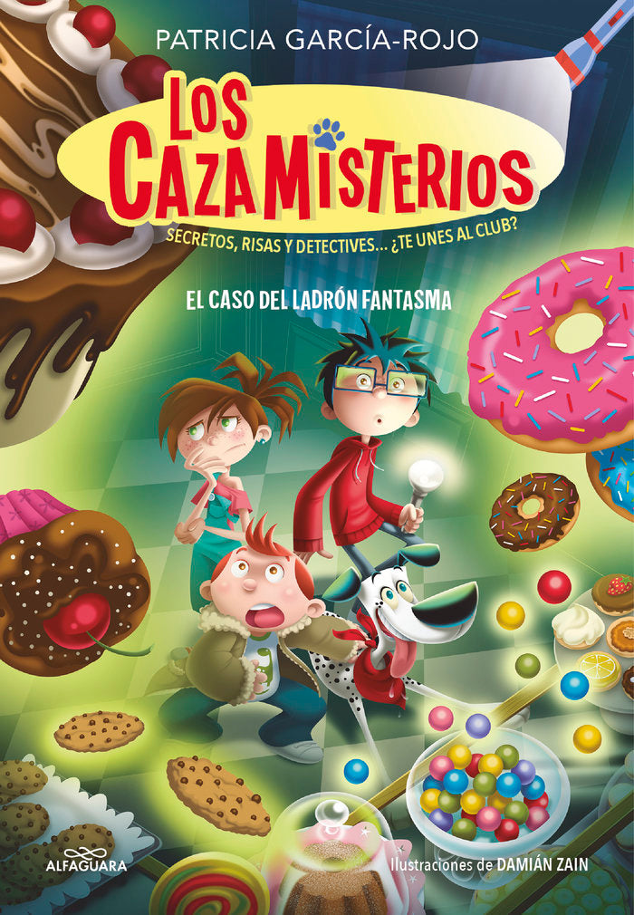 LOS CAZAMISTERIOS 2. EL CASO DEL LADRON FANTASMA, de GARCIA-ROJO, PATRICIA | portada del libro