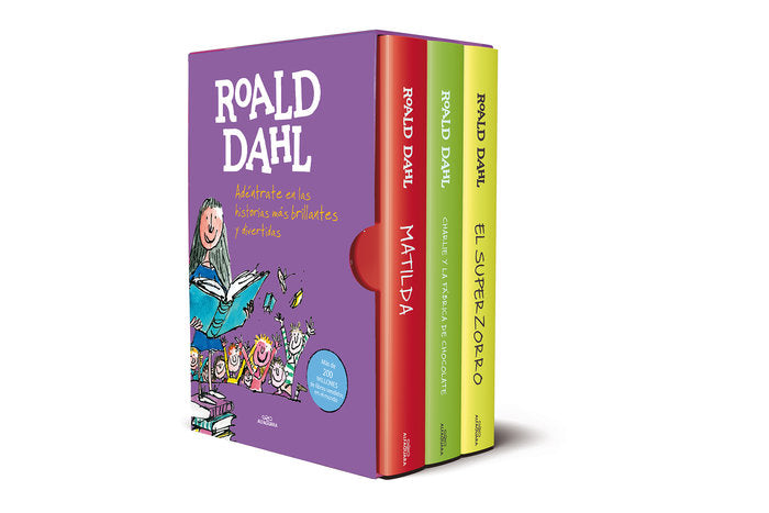 CAJA ROAL DAHL, de DAHL, ROALD | portada del libro