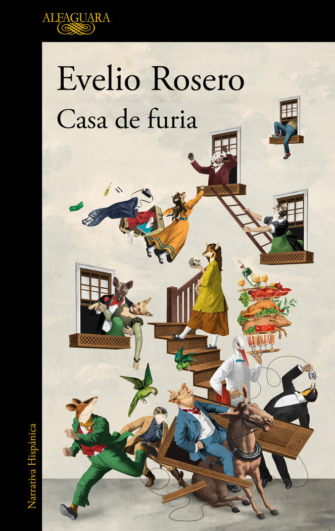 CASA DE FURIA, de ROSERO, EVELIO | portada del libro