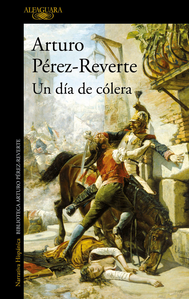 Un día de cólera, de Arturo Pérez-Reverte | portada del libro