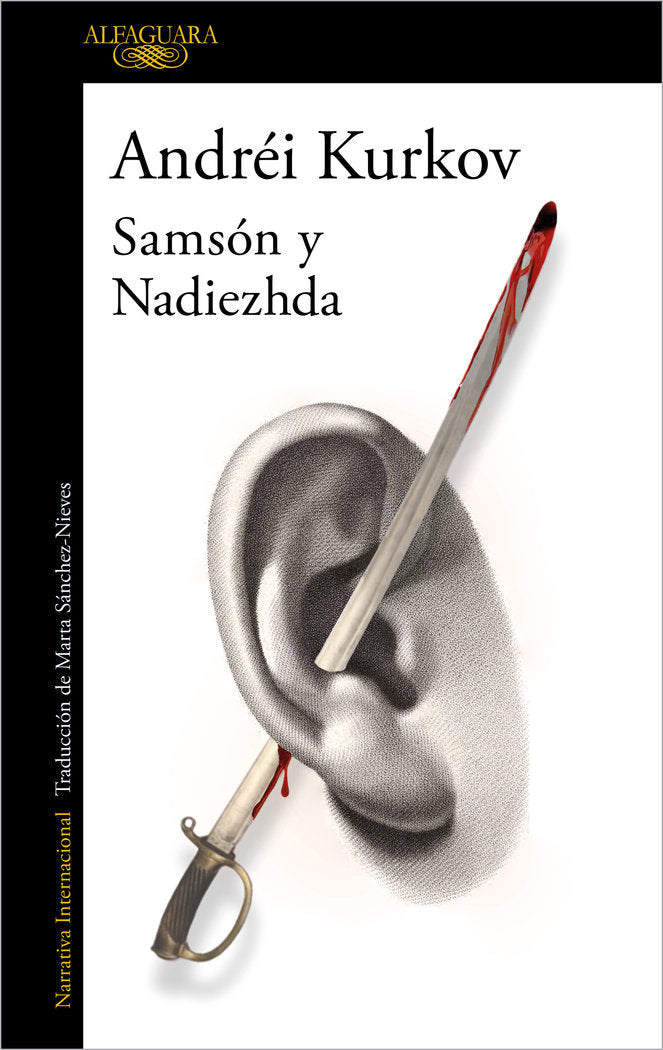 SAMSON Y NADIEZHDA, de ANDREI KURKOV | portada del libro