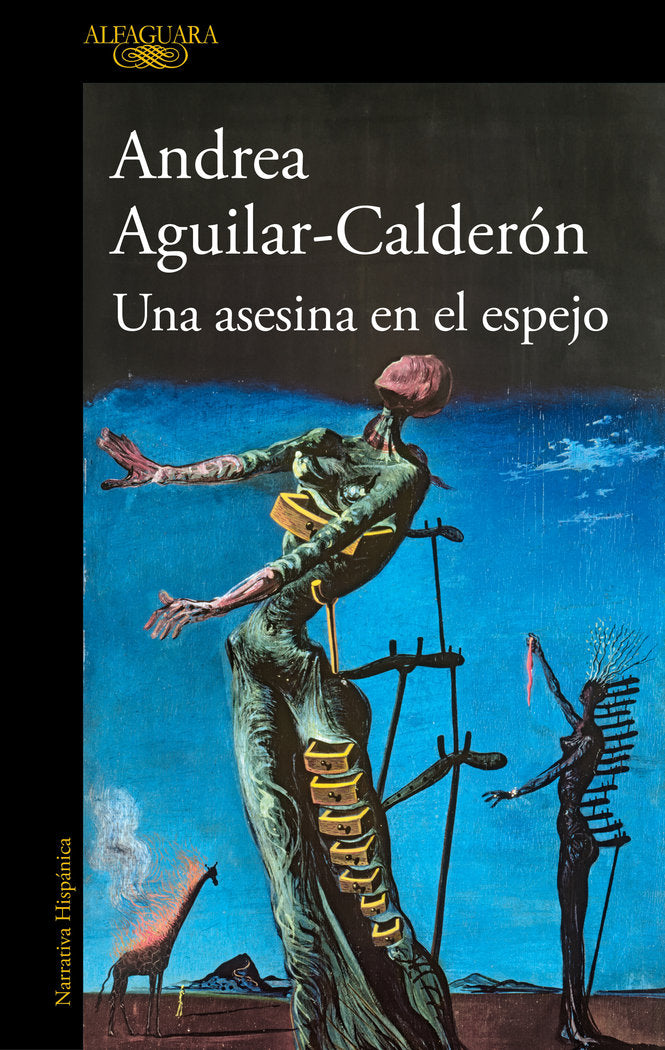 ASESINA EN EL ESPEJO, UNA, de AGUILAR-CALDERON, ANDREA | portada del libro