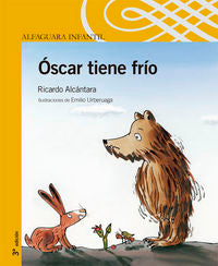 OSCAR TIENE FRIO, de Alcantara | portada del libro
