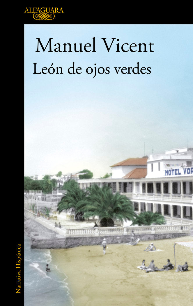 León de ojos verdes, de Vicent, Manuel | portada del libro