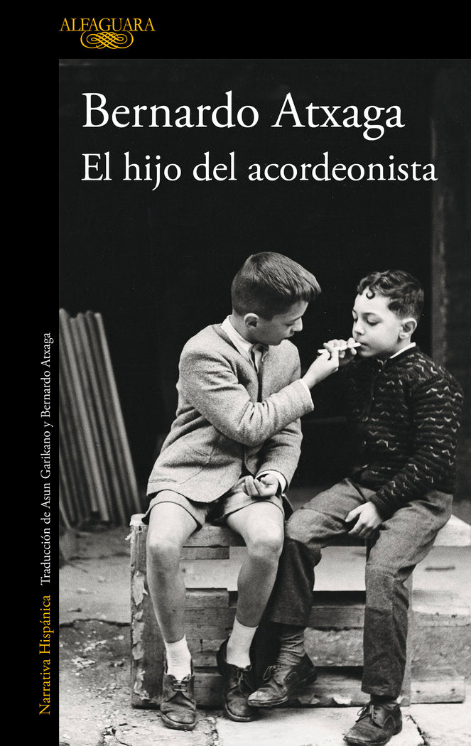 EL HIJO DEL ACORDEONISTA EDICION ESPECIAL 20º ANIVERSARIO, de BERNARDO ATXAGA | portada del libro