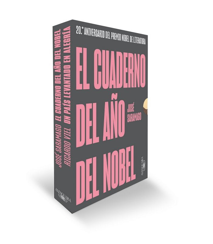 El cuaderno del año del Nobel, de (edición especial por el 20º aniversario del Premio Nobel de Literatura) | portada del libr