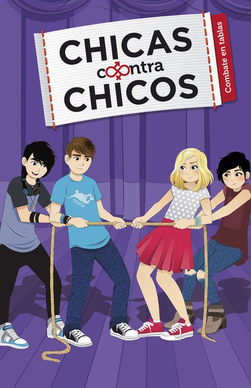 Combate en tablas (Chicas contra Chicos 3), de en las Nubes, Ali | portada del libro