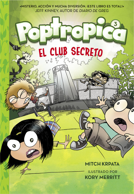 El club secreto (Poptropica  3), de Krpata | portada del libro