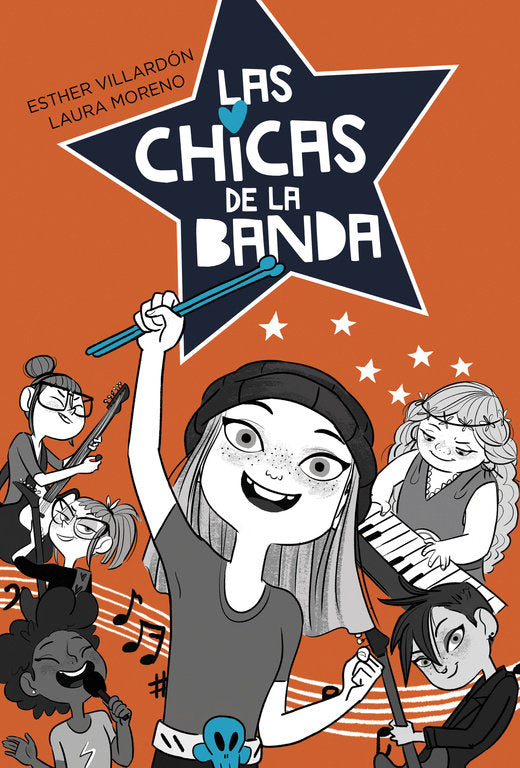 Las chicas de la banda (Serie Las chicas de la banda 1), de Villardón, Esther | portada del libro