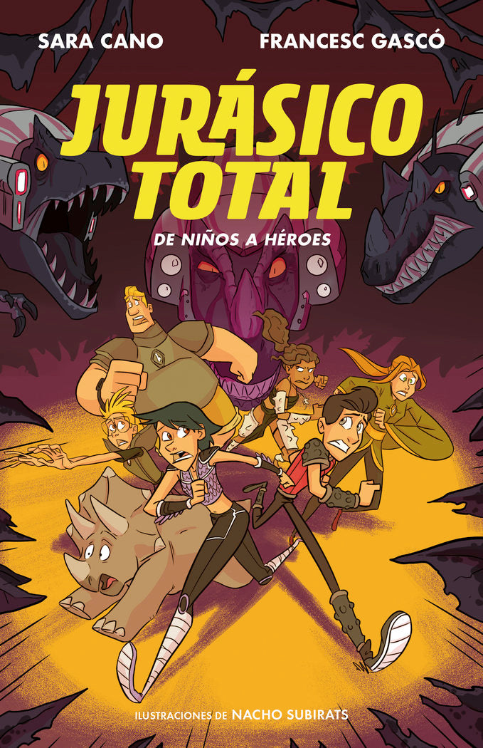 De niños a héroes (Serie Jurásico Total 3), de Gascó, Francesc | portada del libro