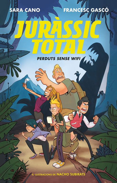 Perduts sense wifi (Sèrie Juràssic Total 1), de Cano Fernández, Sara | portada del libro