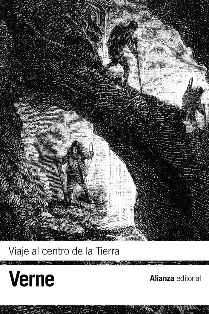 Viaje al centro de la Tierra, de Verne, Jules | portada del libro