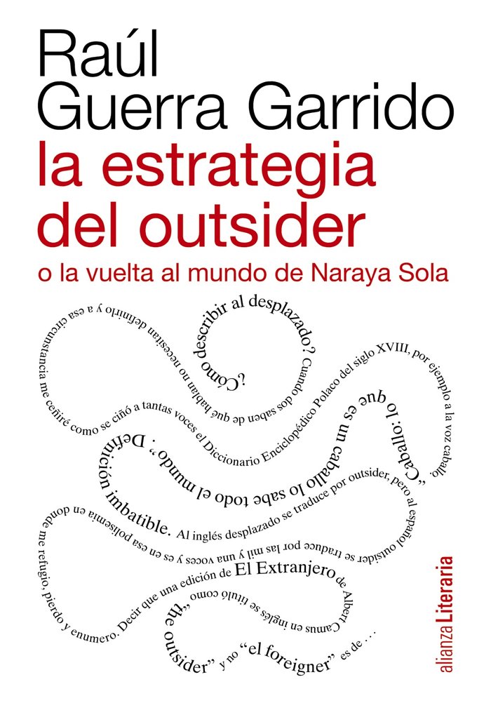 La estrategia del outsider o la vuelta al mundo de Naraya Sola, de Guerra Garrido | portada del libro