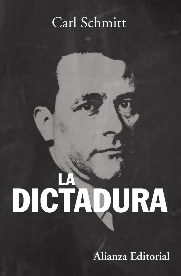 La dictadura, de Schmitt, Carl | portada del libro