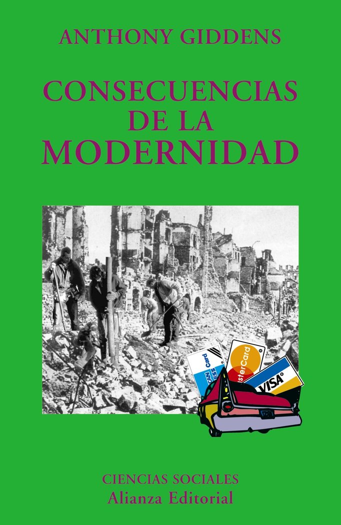 Consecuencias de la modernidad, de Giddens, Anthony | portada del libro