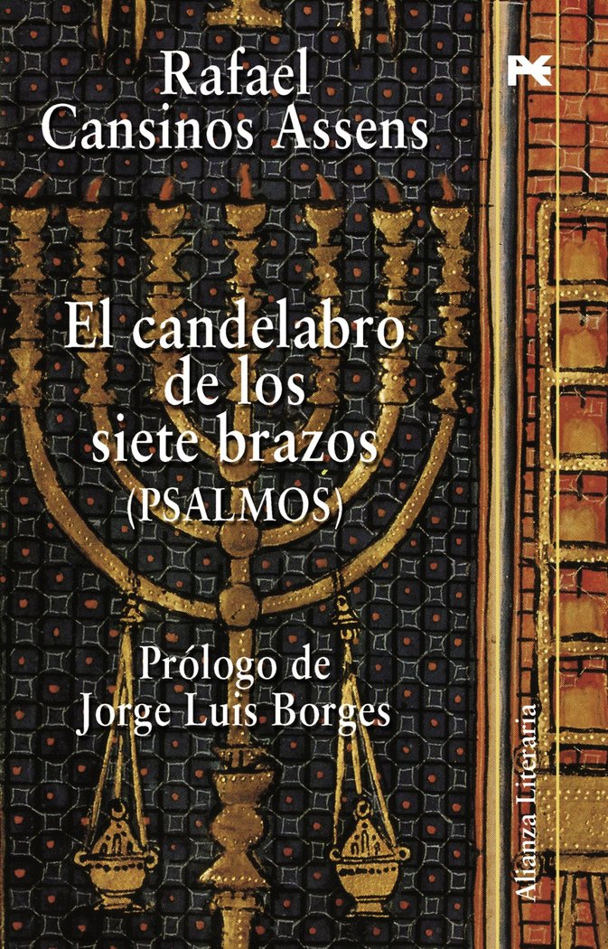 El candelabro de los siete brazos, de CANSINOS ASSENS,RAFAEL | portada del libro