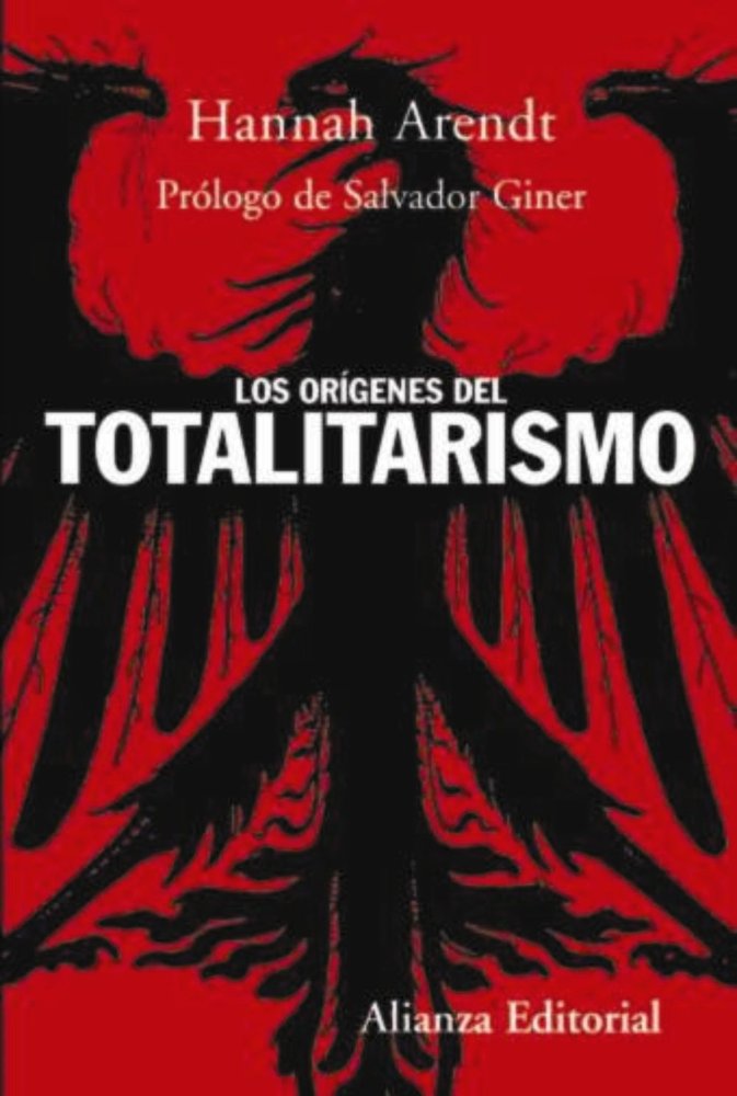 Los orígenes del totalitarismo, de Arendt, Hannah | portada del libro