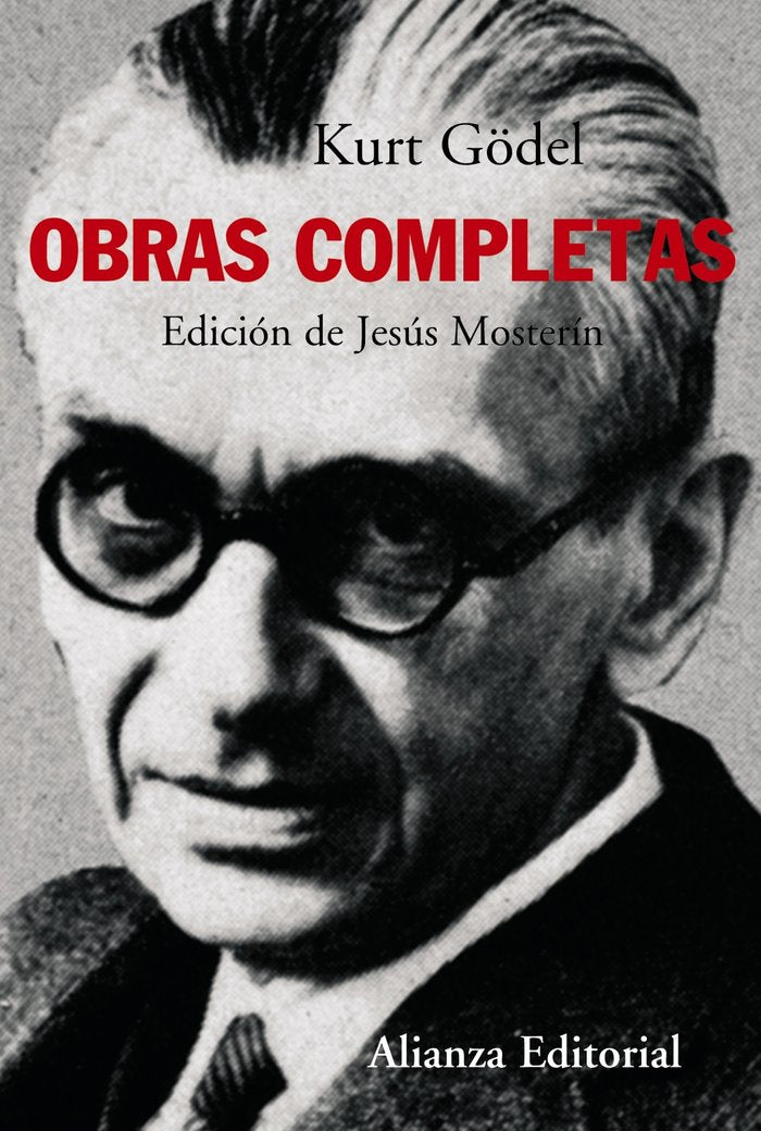 Obras completas, de Gödel, Kurt | portada del libro