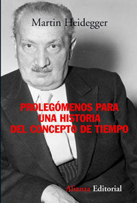 Prolegómenos para una historia del concepto de tiempo, de Heidegger, Martin | portada del libro