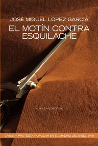 El motín contra Esquilache, de López García, José Miguel | portada del libro