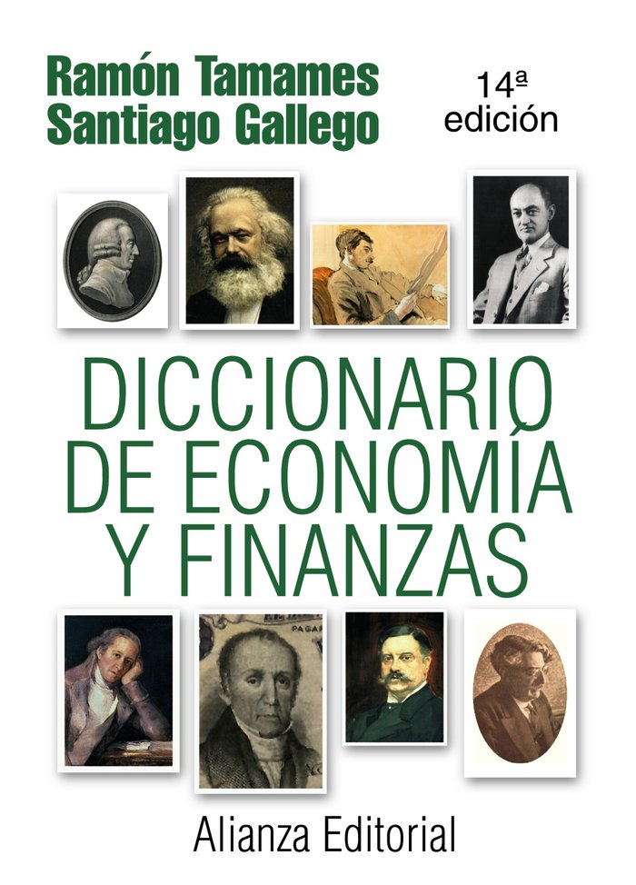 Diccionario de Economía y Finanzas, de Tamames, Ramón | portada del libro